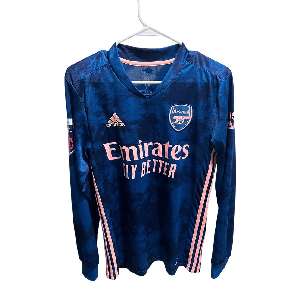Arsenal Women Beth Mead #9 Jersey Small Adidas 2020/21 Away Long Sleeve WSL